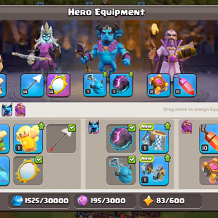|! FULLY MAX TH12 |! NOTHING LEFT || XP-178 || WAR STAR-957 || EQUIPMENT MM || BH-9 - Image 3