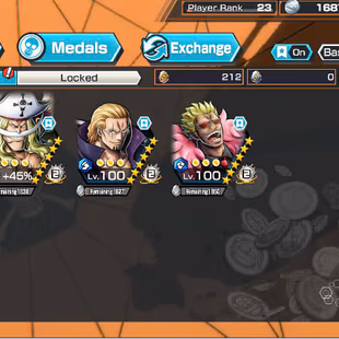 2 Ex Meta(Zoro-White Beard)-Young Ray max-Doflamigo max-Ben-Yasopp-Oden V2-Rayleigh V3-SUP 136%-Good Medal-Items-BR162 - Image 5