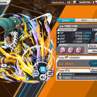 BR507-Meta Account-Garp Max+Snake Max+Yamato Max+Kaido Max+Good Medal+Support 141+Bluneo Max+Shiryu v2 Max+Rayleigh Max - Image 8