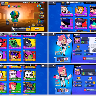 💎2020 Account - 42545 Trophies 🔥 130 Skins - 80 Brawlers - 9 Hypercharge - Mythic Skins - Lvl 87 | Instant Delivery - Image 1