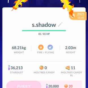 🔥RARE GENGAR COSTUME 💎 LEGENDARY 156 [] SHINY 84 [] POKEMON 608 [] 18 DMAX [] MYTHICAL SHINY CELEBI [] PIKACHU - Image 7