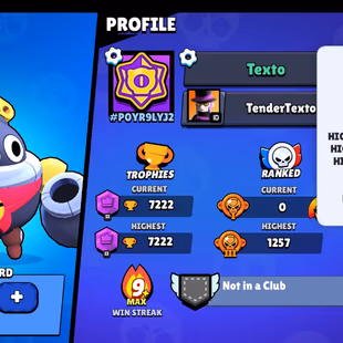|2in1| BS - CR | 7222 TROPHIES | 32 BRAWLERS | 3 Legendary | 1021 VICTORIES | 53 LVL | 186 GEMS | FULL ACCESS | GIFT - Image 2