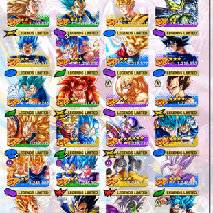 D781-IOS+Android-Meta Account+8 UL(SS Goku+Frieza+Hit+Beast Gohan+Super Vegito)+39 Legend+Good Equipment+Many Good Team - Image 4