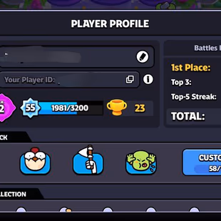 SQ LEL 95 || 58 EMOTS || LEL 3| 23 || 26K GOLD  || SPECIAL WARRANTY - Image 5