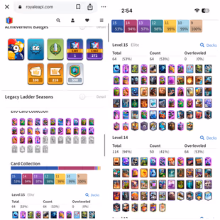 REAR LVL 66 || 9 YEAR OLD ACC || ROYAL GEMS REAR EMOT || 26 EVO || 64 ELITES || 114 CARD MAX || 135 BADGES || CHEAP ACC - Image 1