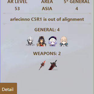 R299-ASIA-AR53-Arlecchino-Dehya-Qiqi-Jeans-Weapon: 2 - Image 3