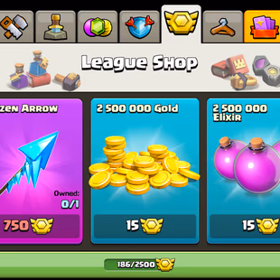 TH13 [FULLY MAX] |! 5X HERO MAX |! 4450 GEMS |! EQUIPMENT [EB RS FB MAX] [AF 14] |! 186 MEDAL |! 861 WAR STAR |! BH-5 - Image 5