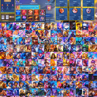 🍁MOBILE LEGEND ACC🍁 IMMORTAL 500 PLUS | FRANCO | GUS LEGEND GUS | LING|DROTH | GRANGER| NATHAN COLLECTOR LANCE DAWNING - Image 2