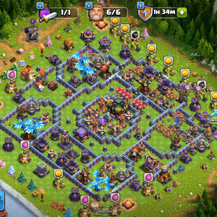 ❗[ PREMIUM TH-17 ]❗11X EPIC EQUIPMENT || HEROS: 90-90-66-65-40 || STRONG DEF - TROOPS || LEVEL 16 WALLS - Image 1