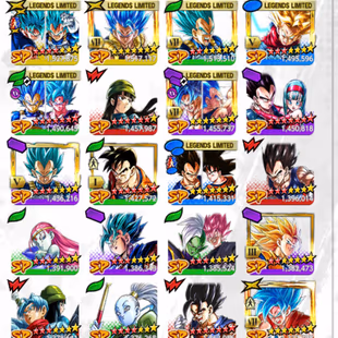 D611-IOS+Android-Vip Team Fusion+5 UL(SS4 Gogeta+Vegito)+37 Legends+Vip Equipment+2 Fusion+Vegeta&Goku+Good Team PVP - Image 7