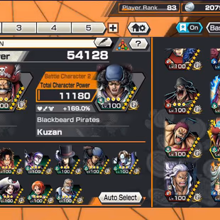 BR609-IOS+Android-Hyber 93+Roger v1 Skin Full Boost+7 Ex Max(Gear 5 +Kuzan+Snake+Kid Law+Yamato+Black)+Vip Medal+Sup 160 - Image 6