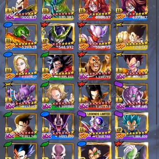D808-IOS+Android-Good Team Fusion+6 UL(SS4 Gogeta+Majin+Super Gogeta)+54 Legend+Vip EquI+Nice Zenkai+Many LL Good Star - Image 6