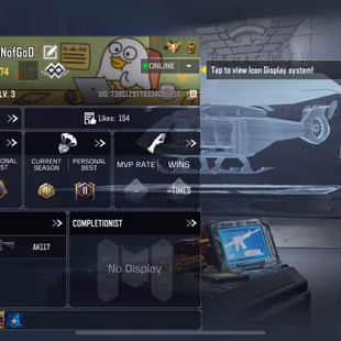 LEVEL 74 [] LEGENDARY 0 [] EPIC GUN 22 [] GUN COLLECTION 87 [] EPIC SOLDIERS 9 [] VEHICLES 35 - Image 3