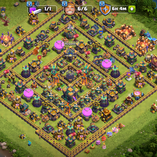 TH-14 FULL MAX I XP-230 I HEROES:-85-85-60-60-30/-35-35 I 62746 GEMS - Image 1