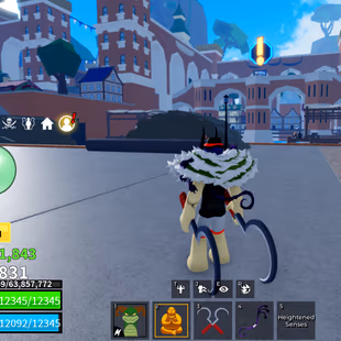 SEA 3 | LVL 1831 | 8 PERMS (BUDDHA, PORTAL, ICE, DARK, BLADE, SPIN, BLIZZARD) | RENGOKU, MIDNIGHT, SABER, TWIN HOOKS | 3 - Image 2