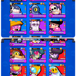Premium Account-Trophy[64899]-Antivirus 8-Bit-Max Power[6x]-Hypercharge[34x]-Premium Skin[222x]-Brawler[89x]-GoodQuality - Image 2