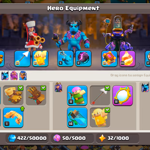 PREMIUM TH17!! DEFENCE MAX-TYPE |! HEROES 77-100 QUEEN-MAX |! 51-58-30 |! EPIC [GG FB EB 20] |! WAR STAR 435 |! NC 500 - Image 5