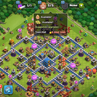 [ 10'000 GEMS - 2100 MEDALS ] || TH-12 FULLY MAX || CAN BUY ANY LEAGUE SKIN || SPIKY BALL [MAX] - 8X EPIC || - Image 1