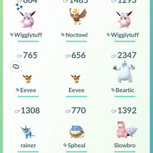 19 SHINY LEGENDARY || LEVEL 41 [] LEGENDARY 87 [] SHINY 124 [] POKEMON 540 [] 13 COSTUME [] 76 PERFECT - Image 7