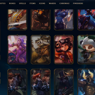 [ EUW ] - LEVEL 92 - UNRANKED  - 393 SKINS  [3092 BE - 121 RP ]  - HONOR LVL 3   - 152 CHAMPS - Image 8