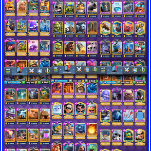!!LEVEL 64!! 46 ELITE CARDS!!(46 LVL 15)AND (114 LVL 14 MAX)!! FREE NC! 6500- GEMS! 145-RARE EMOT! 10X EVO - Image 5