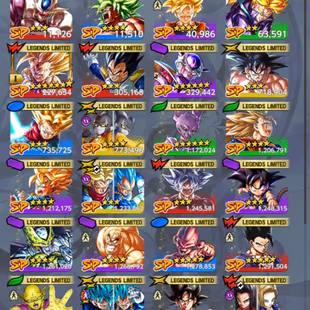 D788-IOS+Android-Vip Meta Account-9 UL(SS Goku+Frieza+SS4 Gogeta+Majin+Turles+Super Vegeta)+62 Legends+Vip Equipment - Image 4