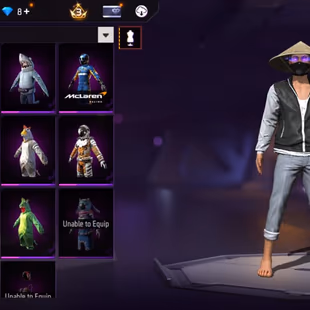 V59|LVL68|426COSTUME(28MYTHIC)|383WEAPON(1EVO+70MYTHIC)|BOOYAHDAY-UMPLVL4|ULTIMATETITAN-SCAR|FLASHINGSPADE-MP40 - Image 4