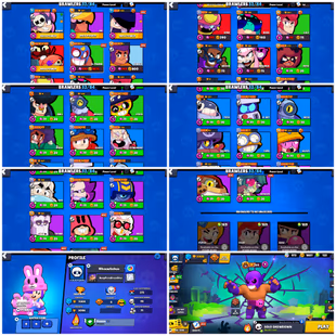 31 Brawler||Trophy 5k ||Max brawler 4||Skin 10||gem's 37||Name change Free|| - Image 1