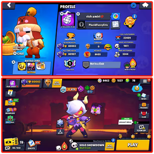 [LOADED RARE SKINS 190+] 80,000 TROPHIES MAX[43] HYPER [23] MERCHANT GALE TRIXIE COLLETE FURIOUS FANG 1 PRESTIGE RANKED - Image 3