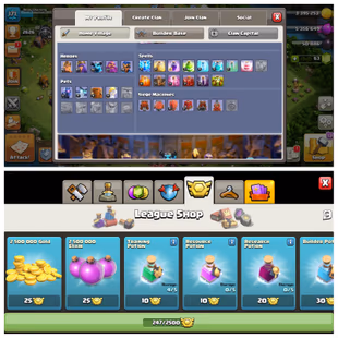 XP 171!TH 14!HEROS:43-47-41-23-19!PETS:3-3-4-4!NC 500!RED WALLS!GOOD TROOPS!INSTANT DELIVERY - Image 2