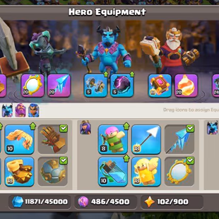 E501 | 7 EPIC EQUIPMENTS [RARE] | XP 183 TH15 NEAR MAX | BK 64 AQ 80 GW 51 RC 26 MP 40 | HIGH LEVEL DEFENSE | BEST DEAL - Image 5