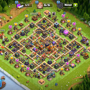 ❗[ TH-16 NEAR MAX ]❗FIREBALL [20] | SB-RS [18] || WALLS MAX || HEROS: 64-80-51-53-35 || NICE DEF - FAST DELIVERY - Image 1