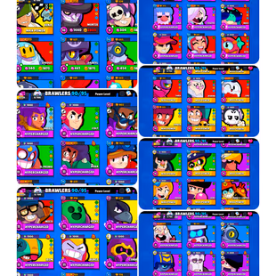 61K TROPHY || 193 SKIN - 90 BRAWLER || 24 HYPER AND 13 MAX TOTAL 37 MAX || BEST CHEAP PRICE IN THE WORLD AND SAFE - Image 2