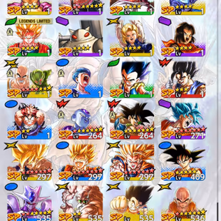 D735-IOS+Android-Goku Saga Full Red Star+Team Saga+31 Legends Limited+Vegeta Saga+SS2 Goku+Nappa+Namek Goku+Gammar - Image 7
