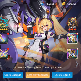 All Platform - Lv 369 - Vip 13 - SV 70534 - Power 6652M - 94 Awakened - 22 Skins Epic - 12 UR - Image 5