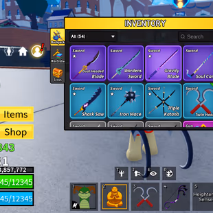 SEA 3 | LVL 1831 | 8 PERMS (BUDDHA, PORTAL, ICE, DARK, BLADE, SPIN, BLIZZARD) | RENGOKU, MIDNIGHT, SABER, TWIN HOOKS | 3 - Image 5