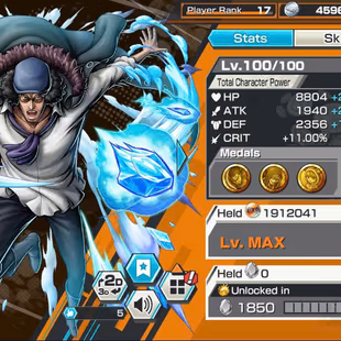 BR569-IOS+Android-5 Ex Meta Max(Kizaru+Kuzan+Zephyr+Kaido v2+Big Mom)+Good Medal+Support 141+Koby Max+Pacifista Max - Image 6