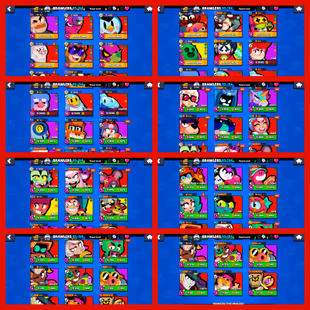 STAR SHELLY || 77k TROPHIES || 2018 CREATION || ALL 93 BRAWLERS || 38 HYPER CHARGE || OG AND PREMIUM SKINS || 263 SKINS - Image 3