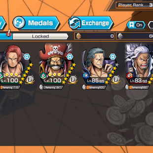 IOS-Android-3 Ex Max(Zoro-Shanks Flim Red-Roger)-Good Medal-SP 150%-BF King Alber-Rayleigh V2-King v1-HP511 - Image 1