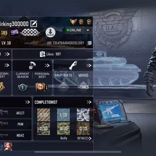 iOS Android - Level 185 - Rank Low - 7 Legendery - 1 Mytich - 36 Epic Soldier - Code59 - Image 5