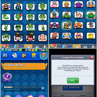🔥[AT]🔥 7 YEAR OLD ACCOUNT [] SUPER 60 EMOTE [] 119 CARDS/52 MAXED [] 9755-CUPS/55-XP/KT-15 [] ARENA-24 [] INSTANT DLVR - Image 3