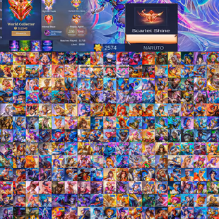 [IOS/ANDROID] CEL LVL 137 | 130 HEROES | 644 SKINS | LUXURY WORLD COLLECTOR | 7 LEGEND INC LAYLA GRANGER - 11 COLLECTOR - Image 3