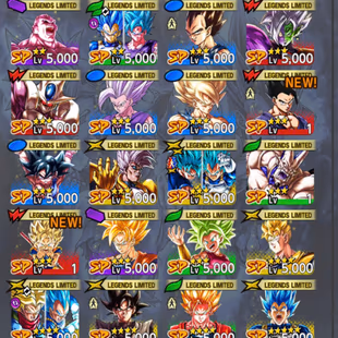 D741-IOS+Android-6 UL(SS Goku+Frieza+Super Vegito)+36 Legends+Good Equipment+Team Saga+Goku Uis+Goku Saga+Vegeta Saga - Image 8