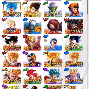 D570-IOS+Android-New LL Goku Uis Full Red Star+20 Legends+Good Equipment+Super 17+Super Baby 2+Goku and Frieza+God Goku - Image 8