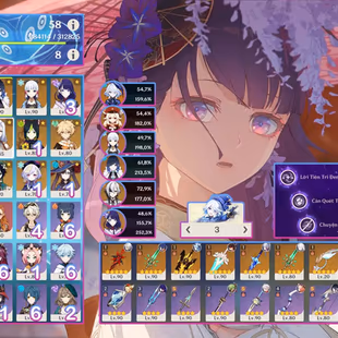 R245-ASIA-AR58-Arlecchino-Tighnari-Furina-Yelan-Shenhe-Raiden-Kazuha-Ayaka-Eula-Zhongli-Venti-Qiqi-Mona-Klee-Jeans-Diluc - Image 1