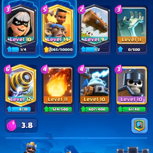 |3in1| CR - BS - COC | 36 LVL | 5655 TR | 812 VICTORIES | Executioner's Kitchen | 12 KING LVL | FULL ACCESS | Warranty - Image 5