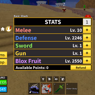 SEA 2 | LVL 1602 | 2 PERMS (ICE + ROCKET) | DARK BLADE | 20+ FRUITS - Image 3