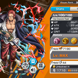 IOS-Android-3 Ex Max(Zoro-Shanks Flim Red-Roger)-Good Medal-SP 150%-BF King Alber-Rayleigh V2-King v1-HP511 - Image 4