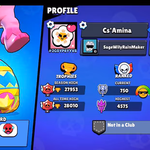 Brawl Stars : 41 BRAWLERS 3 Legendary | 27953 TROPHIES | 2075 VICTORIES | 96 LEVEL | FULL ACCESS | Warranty | 2 GIFTS - Image 3