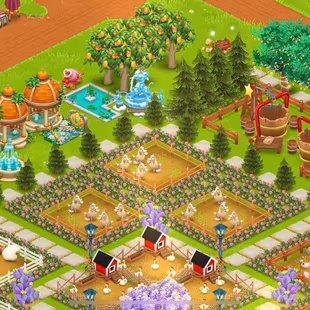189 LvL Hayday! Top Notch Decorations with Super Base design! Barn 7300! Silo 5000! Most land open! Th-12 with 32 repu - Image 5